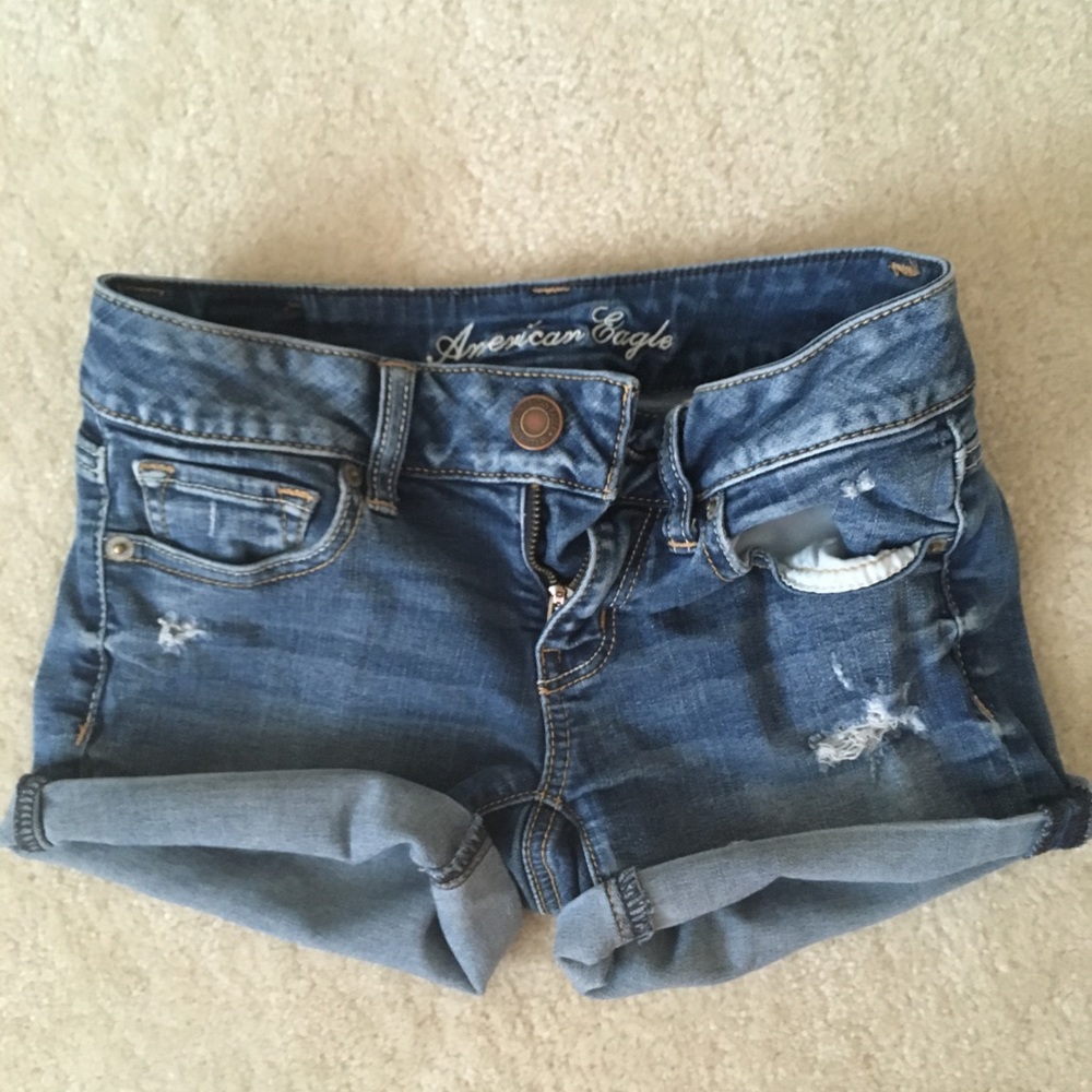 Super stretch American eagle shorts